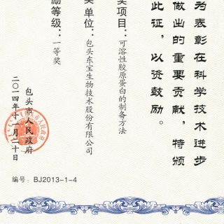 2013年包头市科学进取一等奖