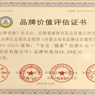 宝运莱官方网站/圆素品牌价值评估证书