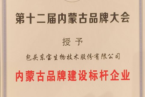 内蒙古民族品牌建设标杆企业